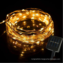 20M 200leds LED String Light Copper Wire waterproof Wedding Party Solar Fairy Xmas Lamp